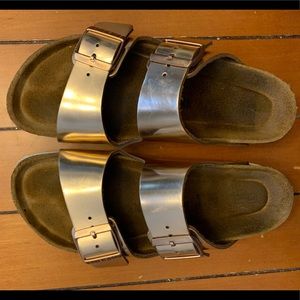 Birkenstock Arizona Rose Gold Leather